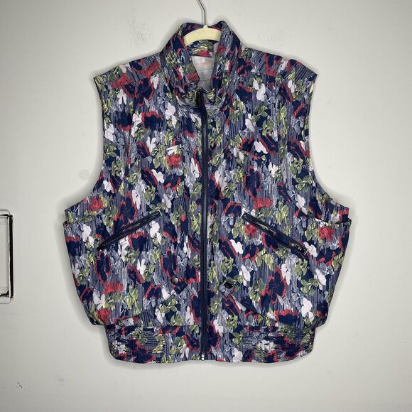 Free People Movement Vest Womens Large Blue Off The Grid Vent Lightweight Hiking - Picture 1 of 11